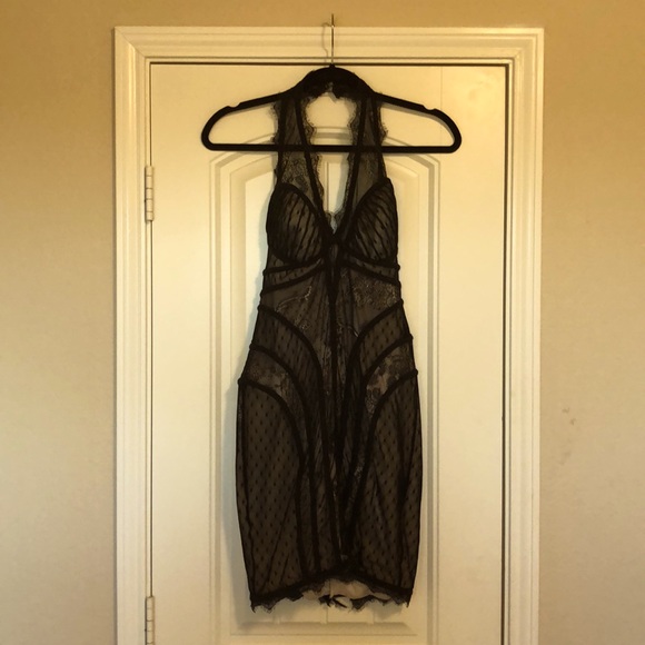 BEBE Halter Evening Dress 💕 - Picture 1 of 3